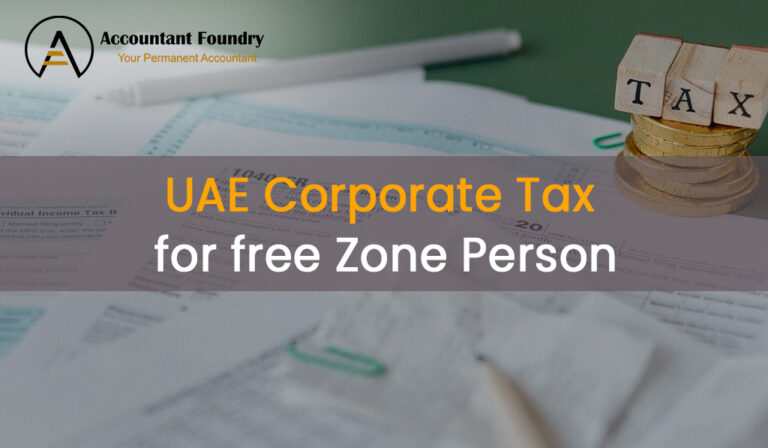 Corporate Tax for Free Zone Person